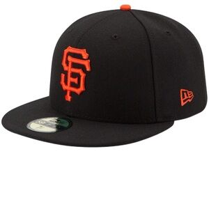 Men's San Francisco Giants New Era 59FIFTY SnapBack.Black,Orange